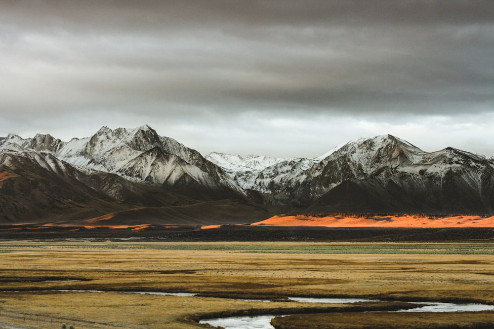 snow covered mountain