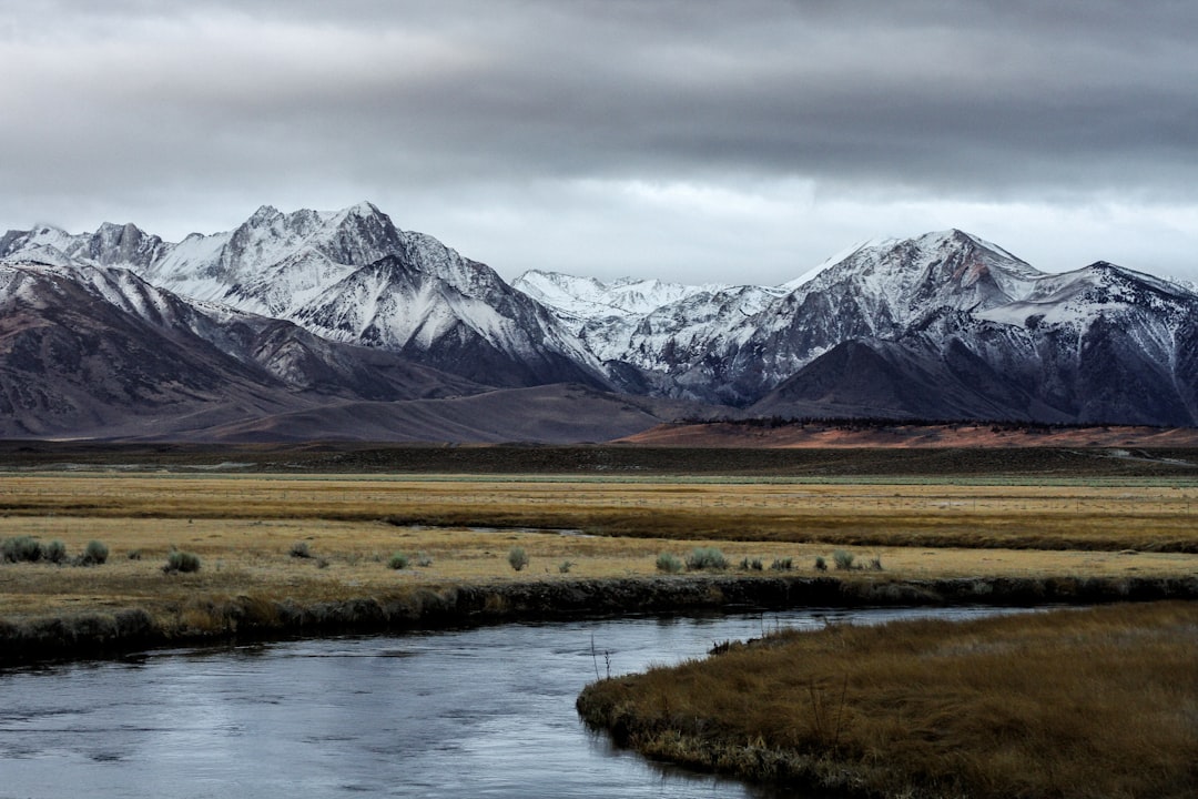 mountain covered by snow during daytime