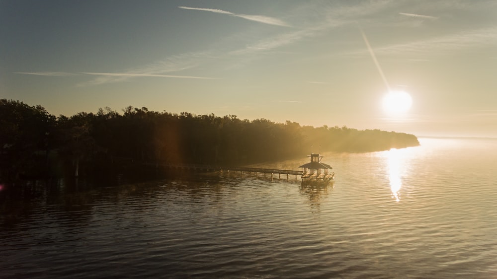 boat on water