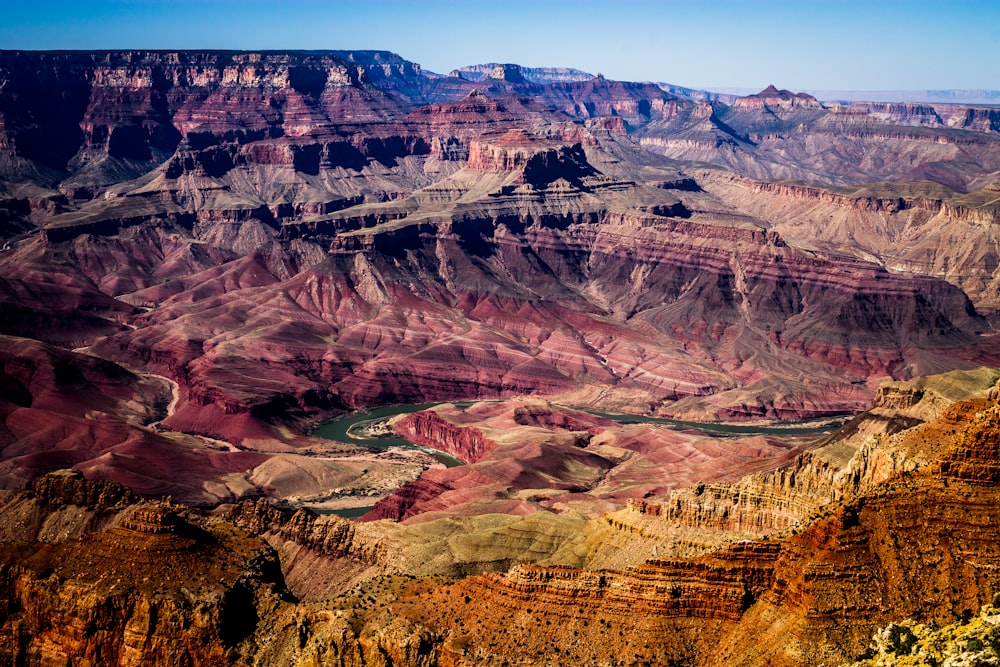 Landschaftsfotografie des Canyons