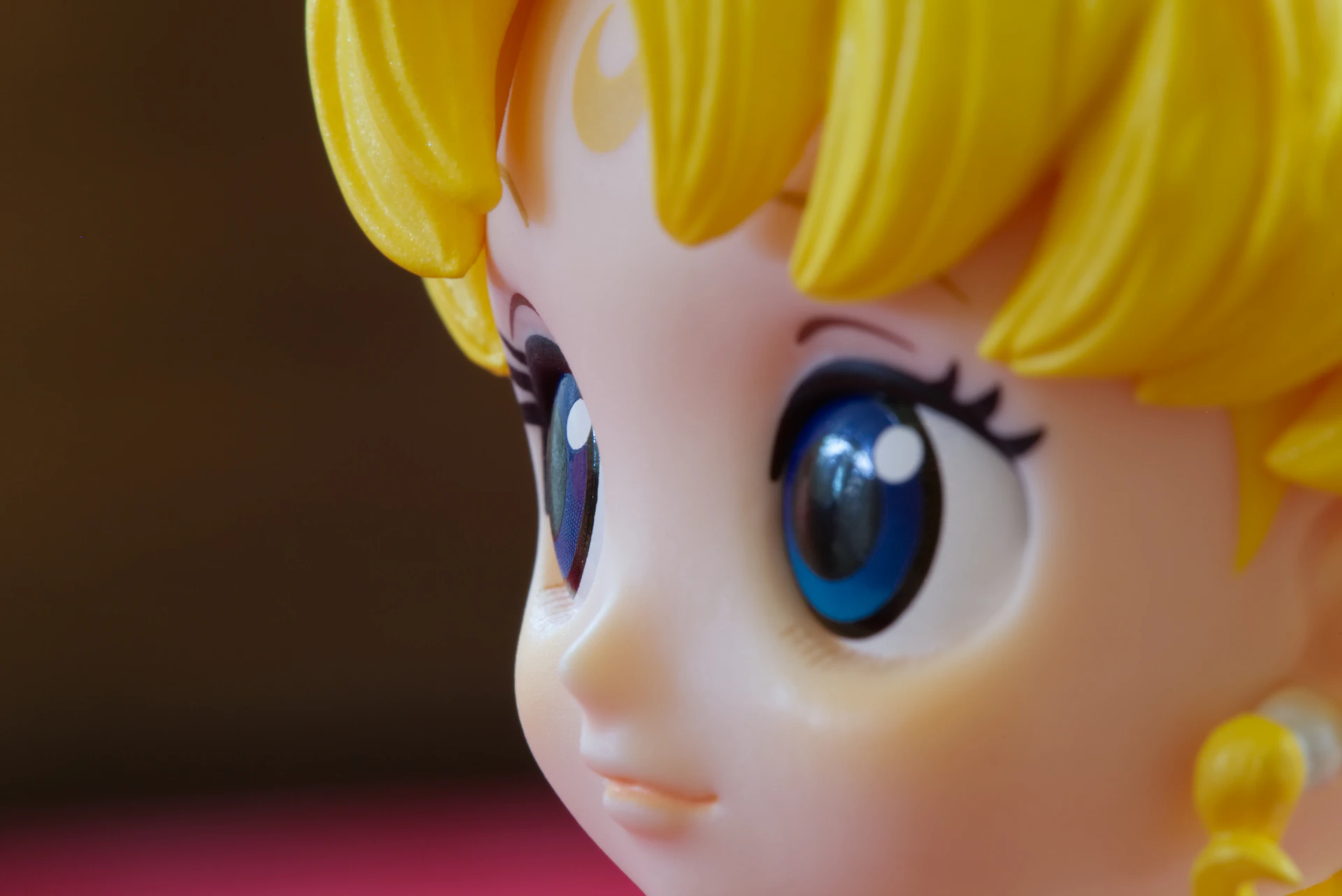 A vibrant 3D anime character model with intricate details and dynamic lighting.