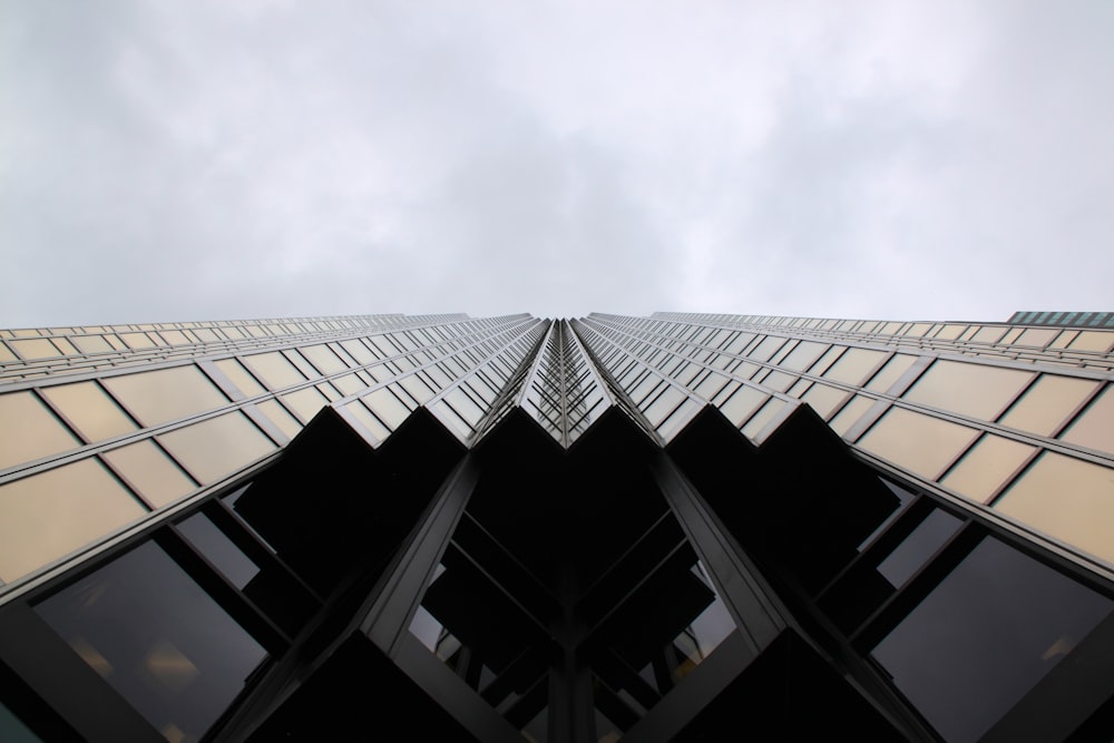 worm's eye view of high rise building