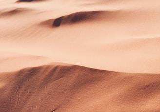 photo of desert sand