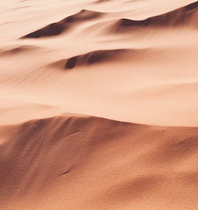 photo of desert sand