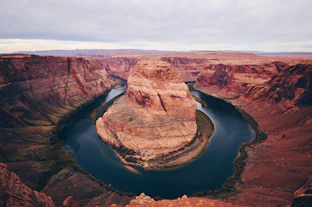 Horseshoe Bend during daytime