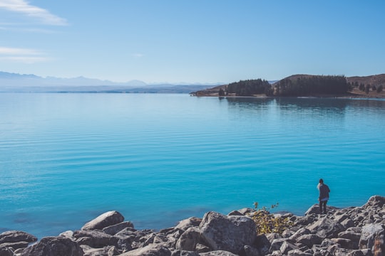photography of water body in Lake Pukaki New Zealand