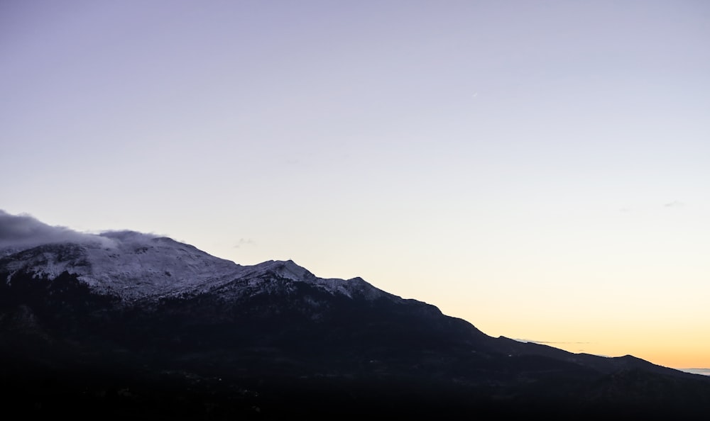 landscape photography of mountains