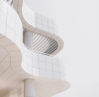 worm's-eye view photography of concrete building
