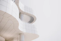 worm's-eye view photography of concrete building