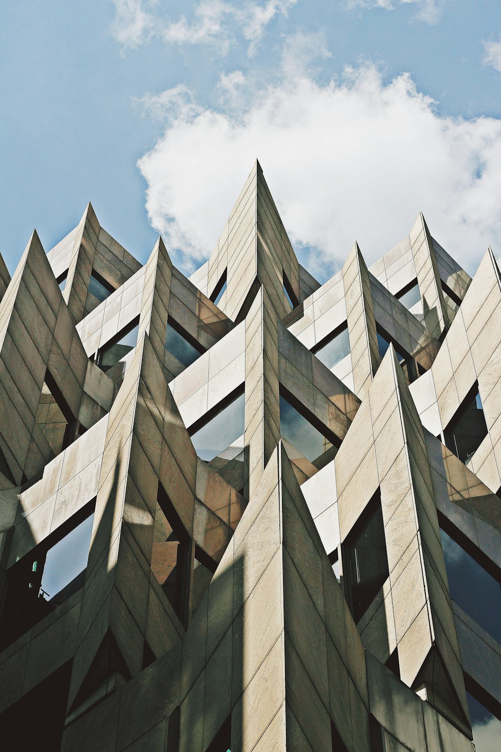 architectural photography of high-rise building