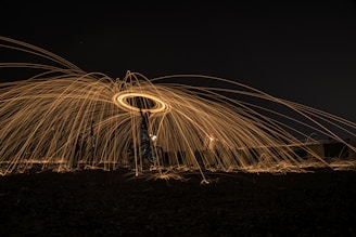 steel wool photography