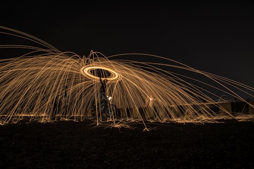 steel wool photography
