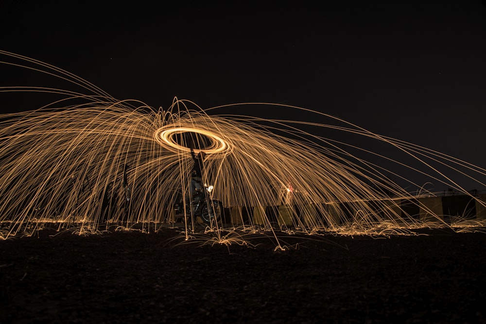 steel wool photography