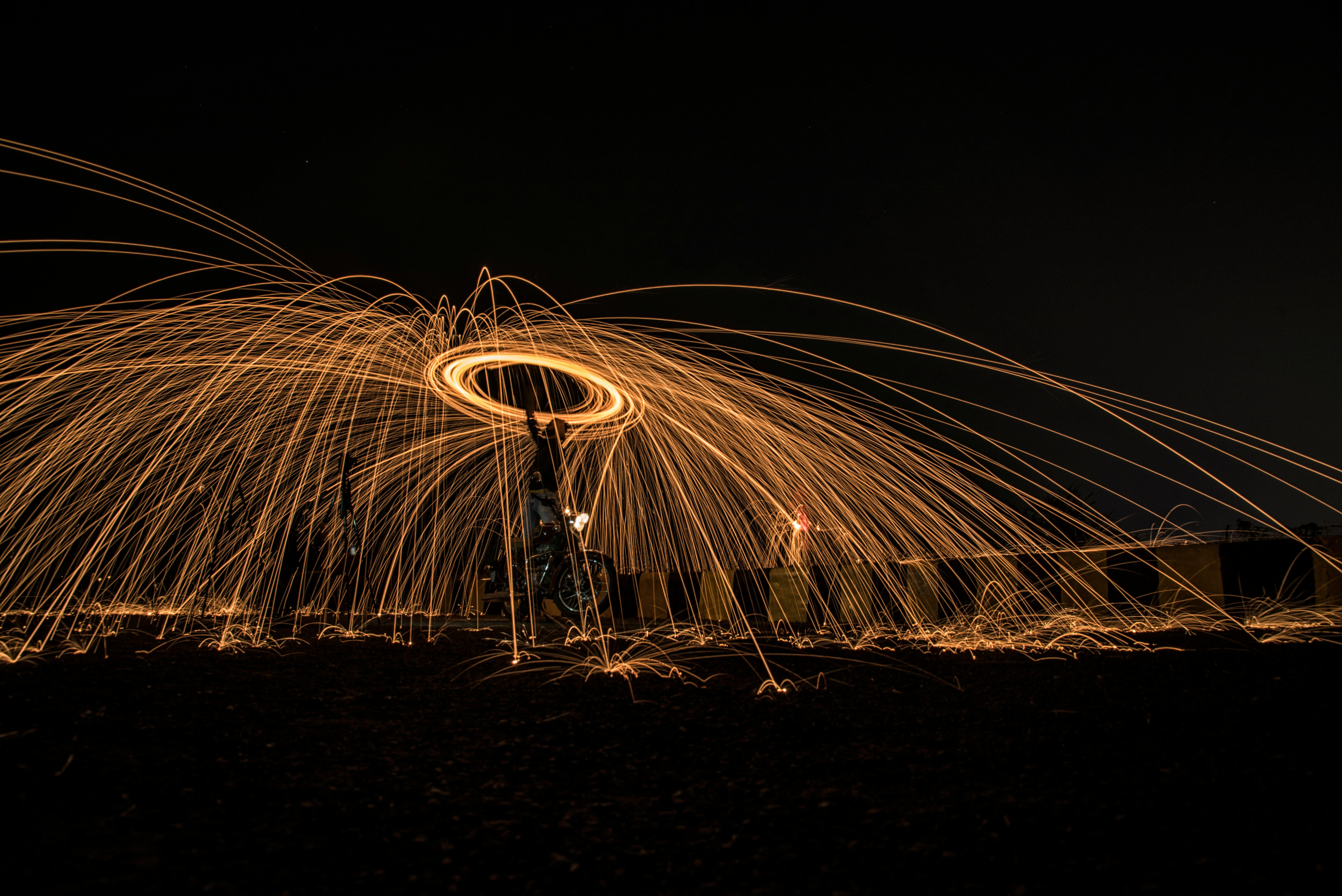 steel wool photography