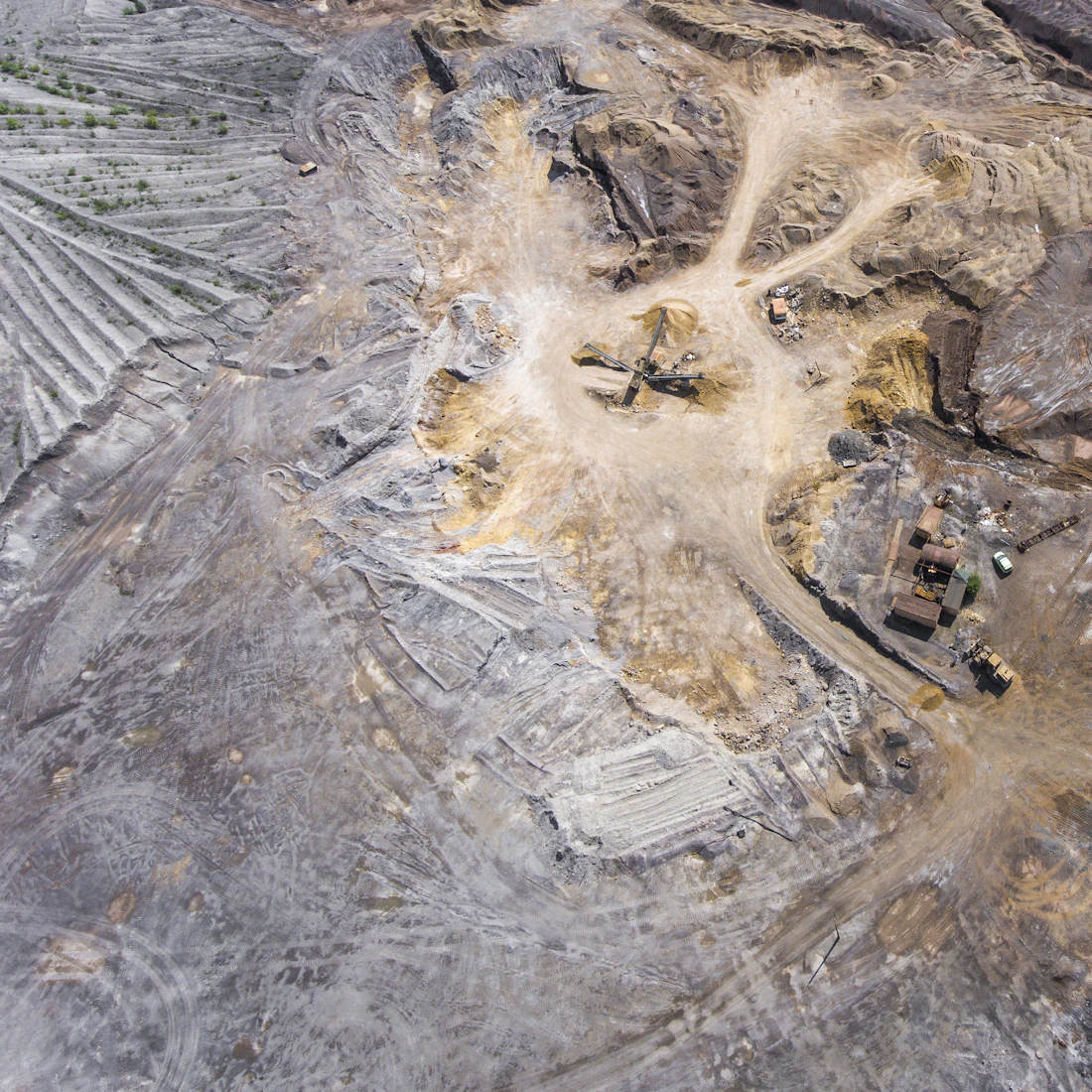 Aerial of site