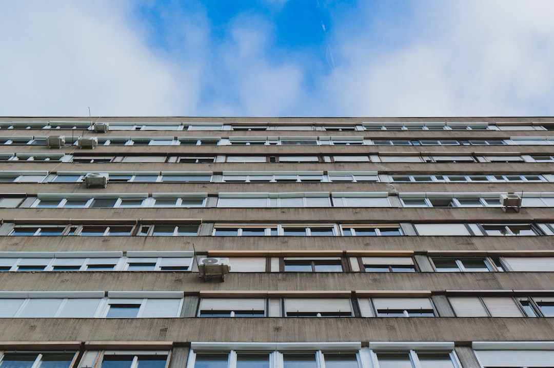 worm's eye view photography of high rise building