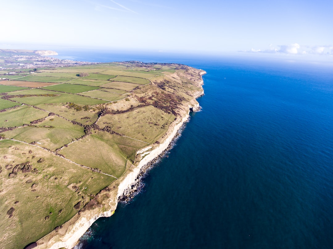 Cliff photo spot Swanage Dorset