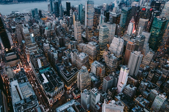 aerial photography of building in Empire State Building United States