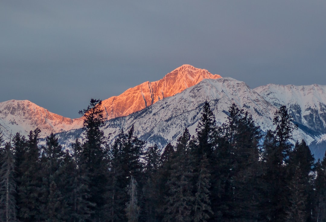 travelers stories about Mountain range in Jasper National Park, Canada