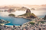 aerial photography of cityscape near sea