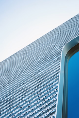 high angle photography of gray concrete building