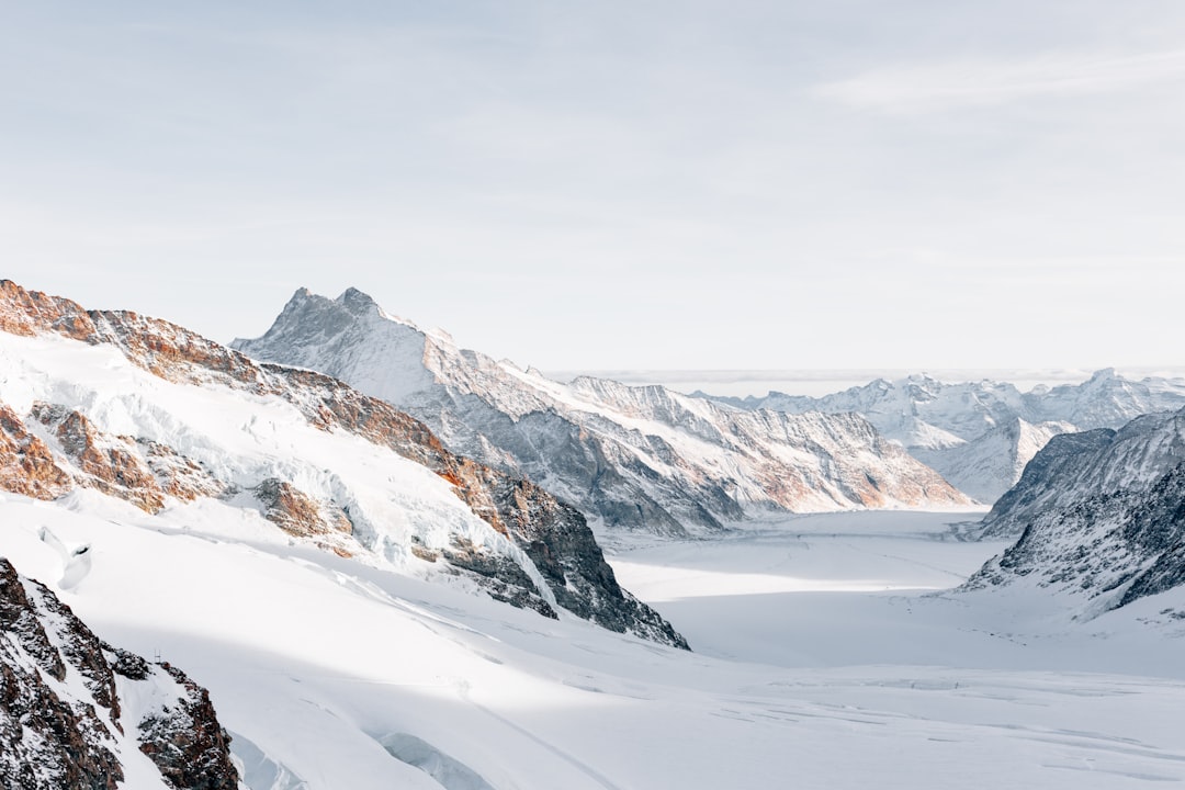 photo of Aletsch Glacier Glacial landform near Grindelwald