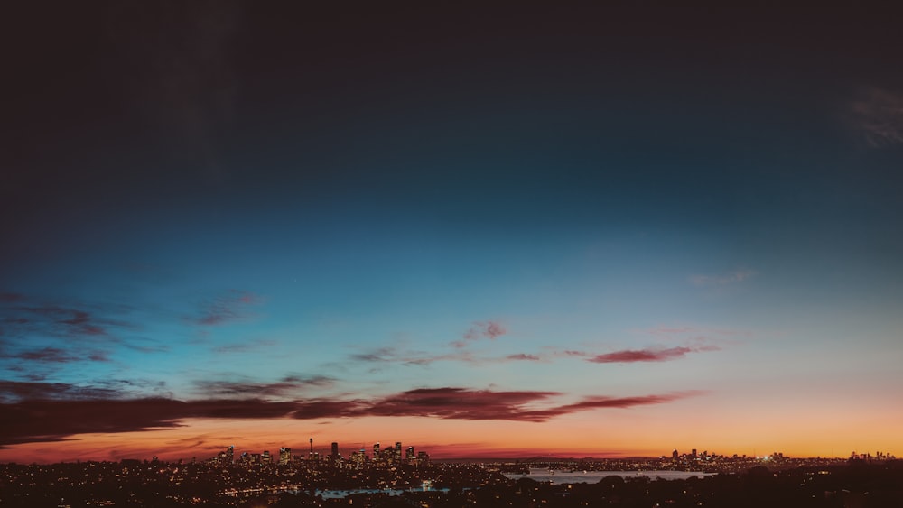 city buildings during golden hours