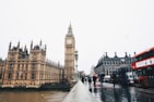 people near Big Ben in London