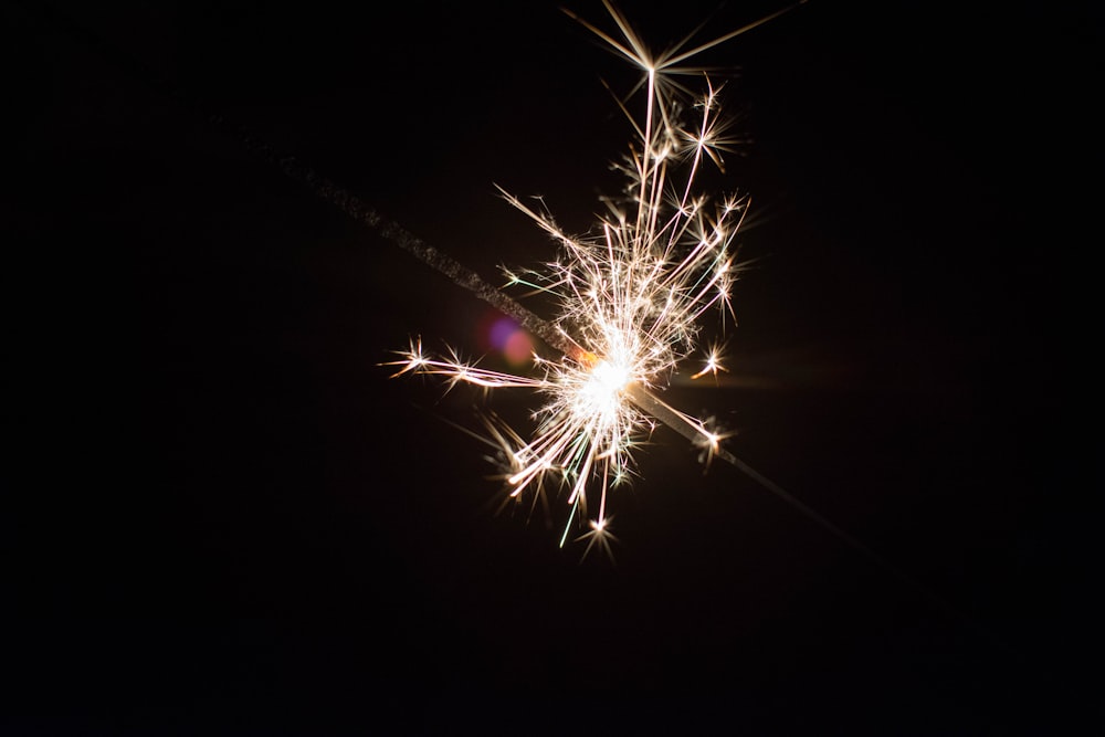 Fotografia time lapse di fuochi d'artificio
