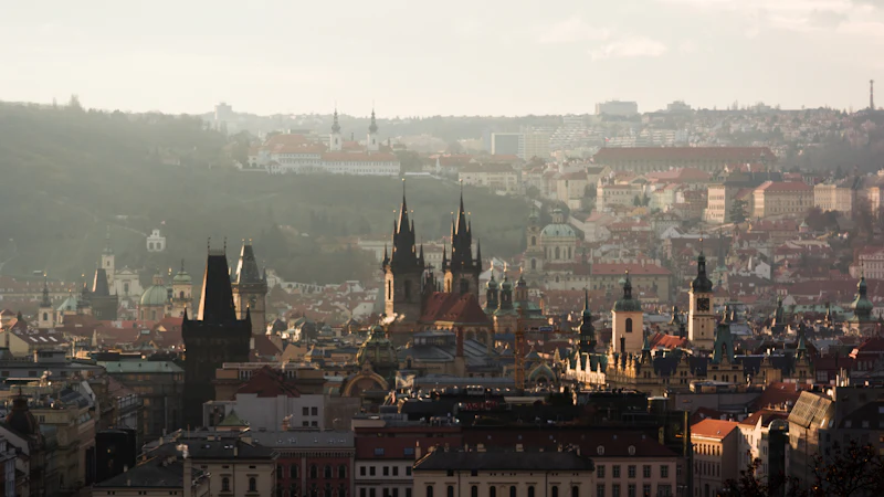 Vieille ville de Prague en République tchèque