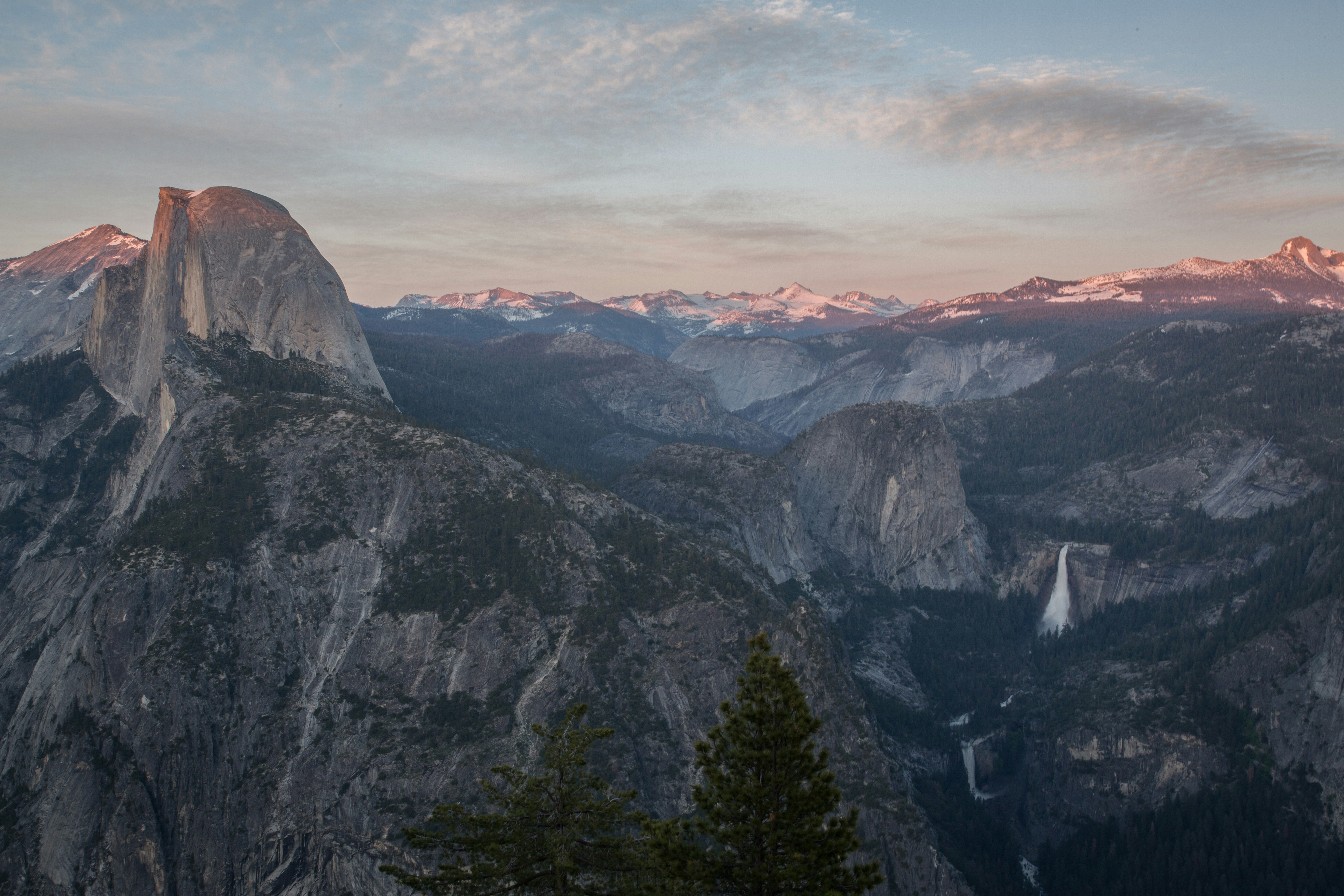 high angle photography of a mountains