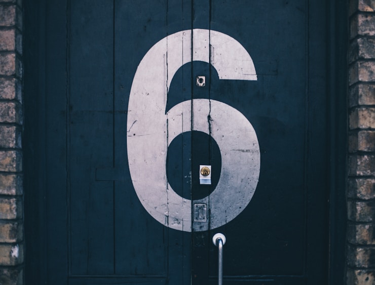 Today’s unsplash story is sponsored by the Number 6.
