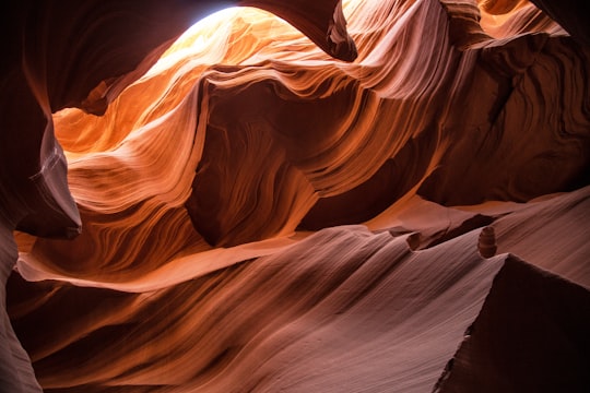 Antelope canyon in Antelope Canyon United States