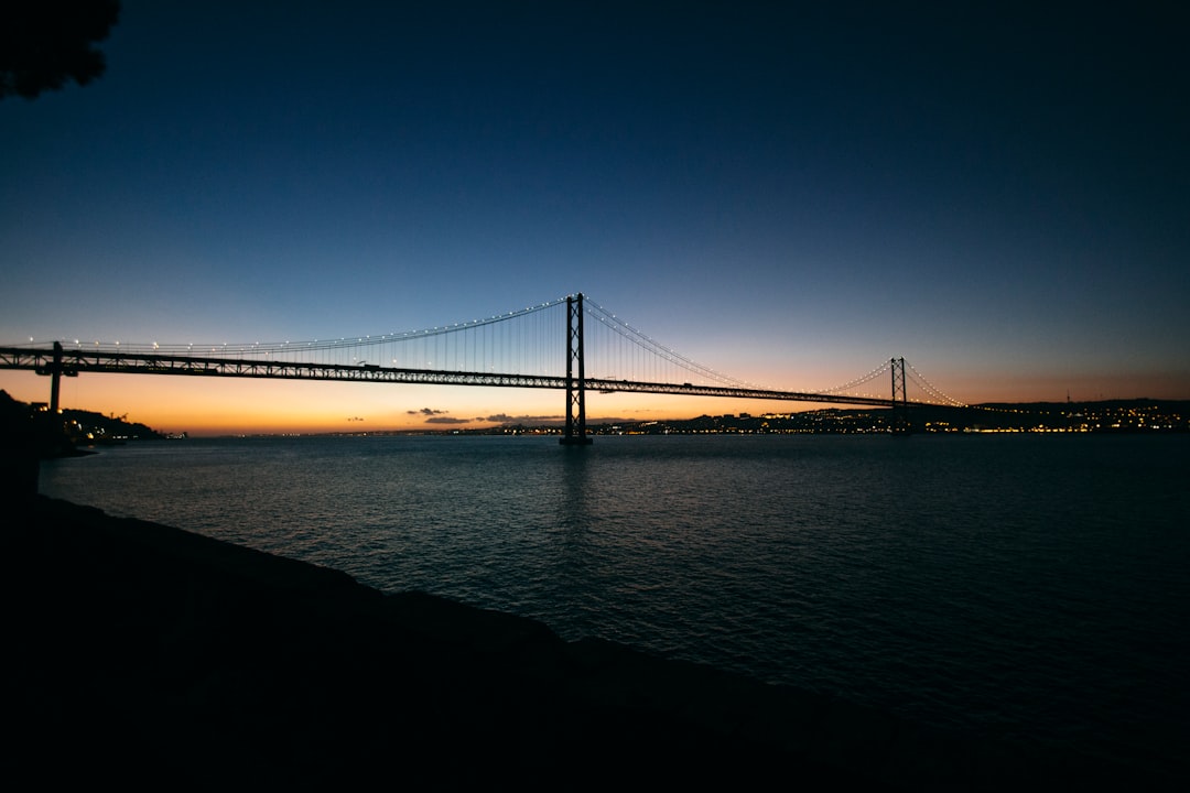 sunset view of Golden Gate Bridge