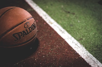 brown Spalding basketball