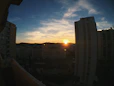 Sunset view of a newly entitled urban development project in progress.