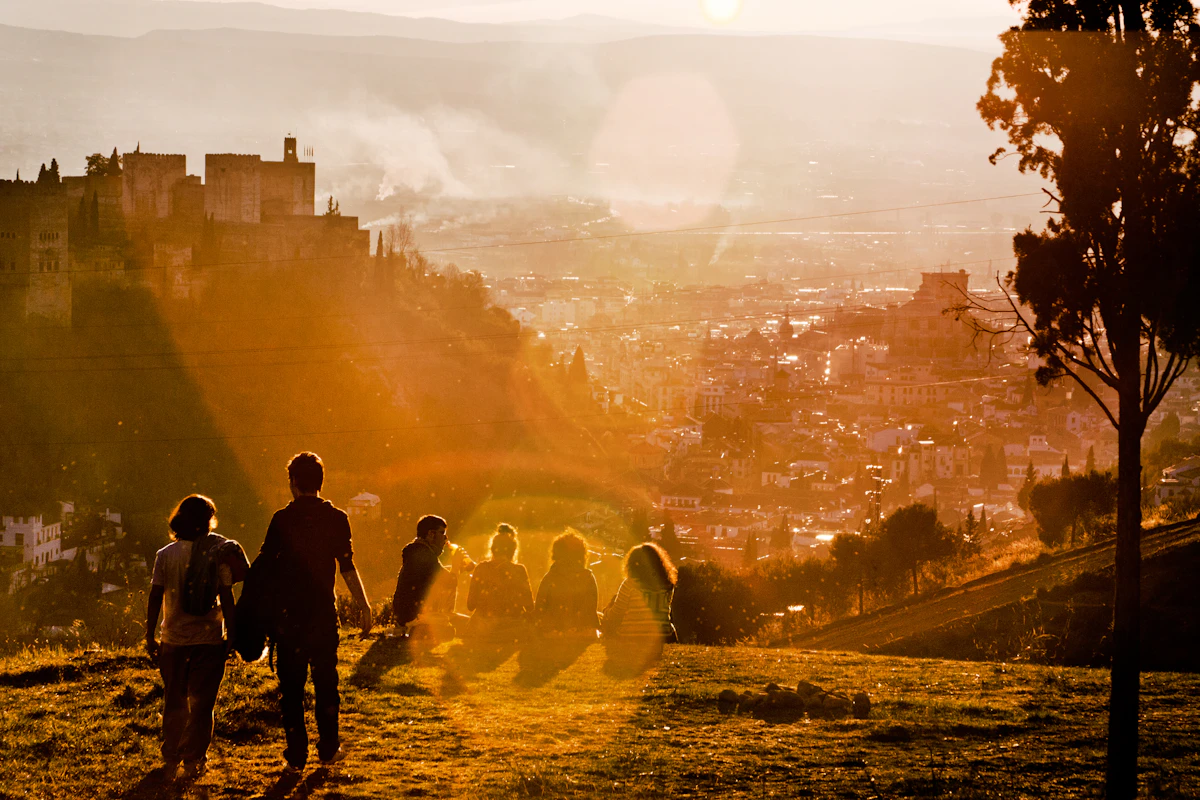 Sacromonte, above the city