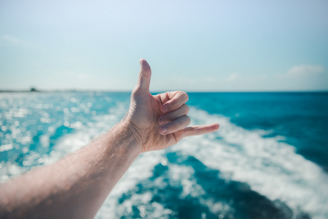 gnarly hand sign, Hang Loose