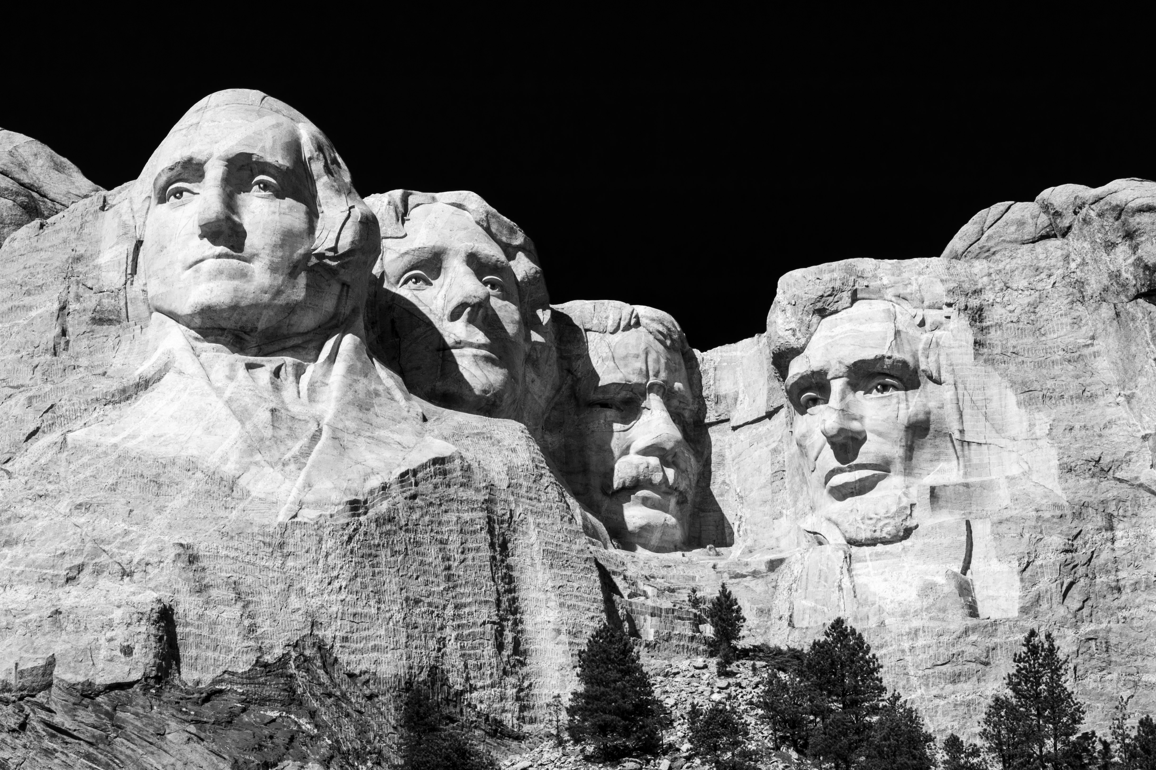 Mt. Rushmore during daytime