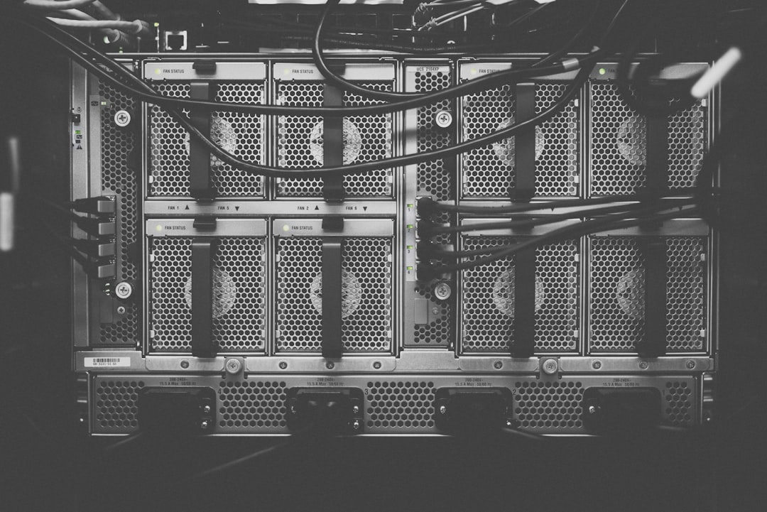 about I had to visit our datacenter once, where i knew there would be much waiting time, due to a system upgrade. Therefore i brought my camera and instantly started seeing the beauty, through the lens, of otherwise anonymous boring objects.