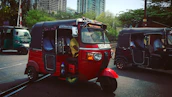 A fleet of passenger vehicles symbolizing tikrem's transport services.