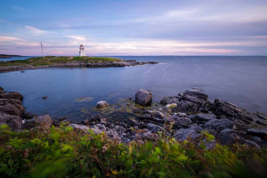 Shore photo spot Cap Auget Lighthouse Cape Breton Island