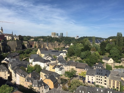 A picturesque European city with charming architecture.