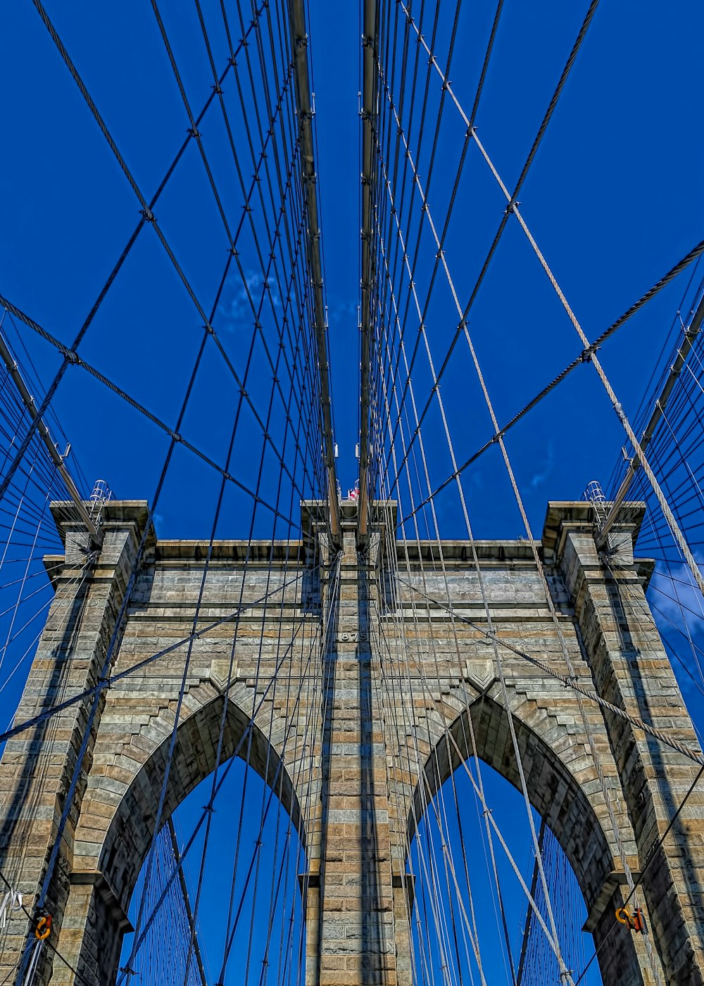 Ponte do Brooklyn, Nova Iorque durante o dia