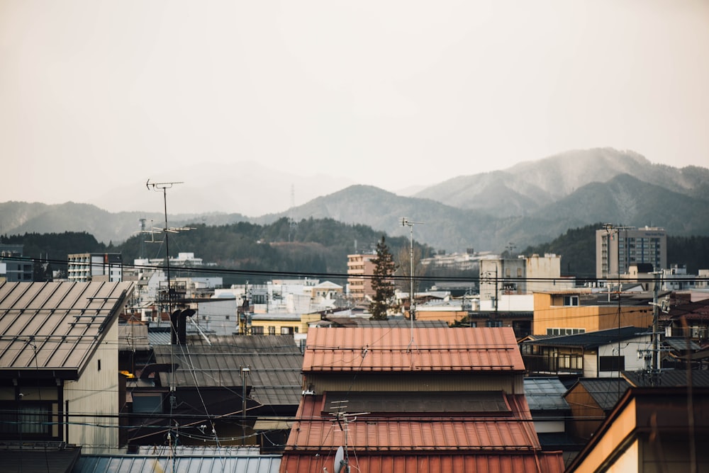 建物の航空写真