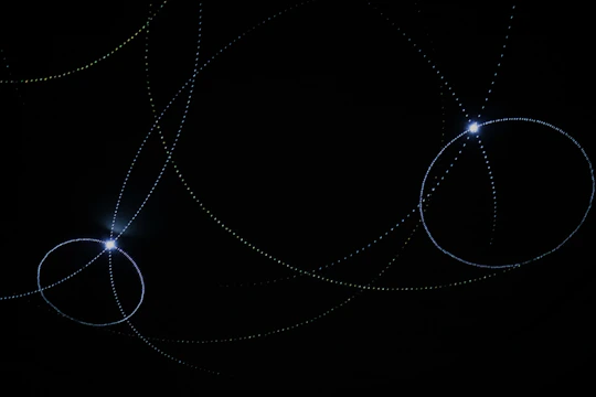 Dark-themed forex chart with glowing neon lines marking liquidity zones and key price levels.