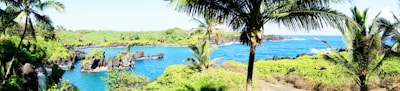 A beautiful beach in Costa Rica showcasing vibrant blue waters.