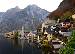 city beside body of water during daytime