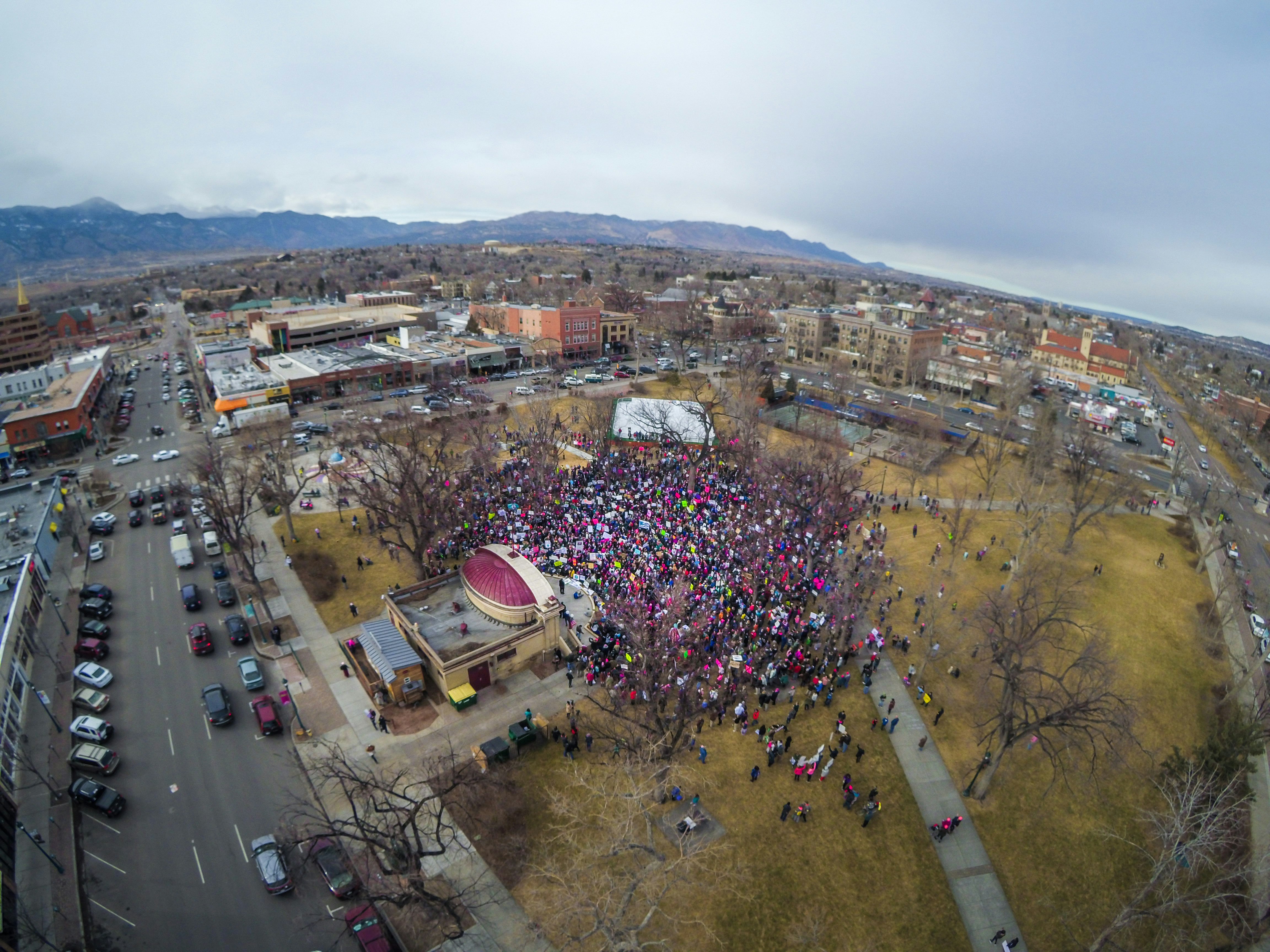Women’s March in Colorado Springs, Colorado