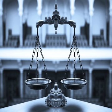 Close-up of a technician calibrating a precision balance with calibrated weights.